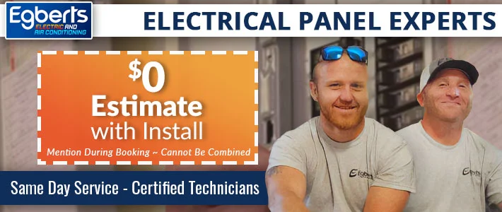 pinellas county Panel Install  Egberts Electric & Air Conditioning
